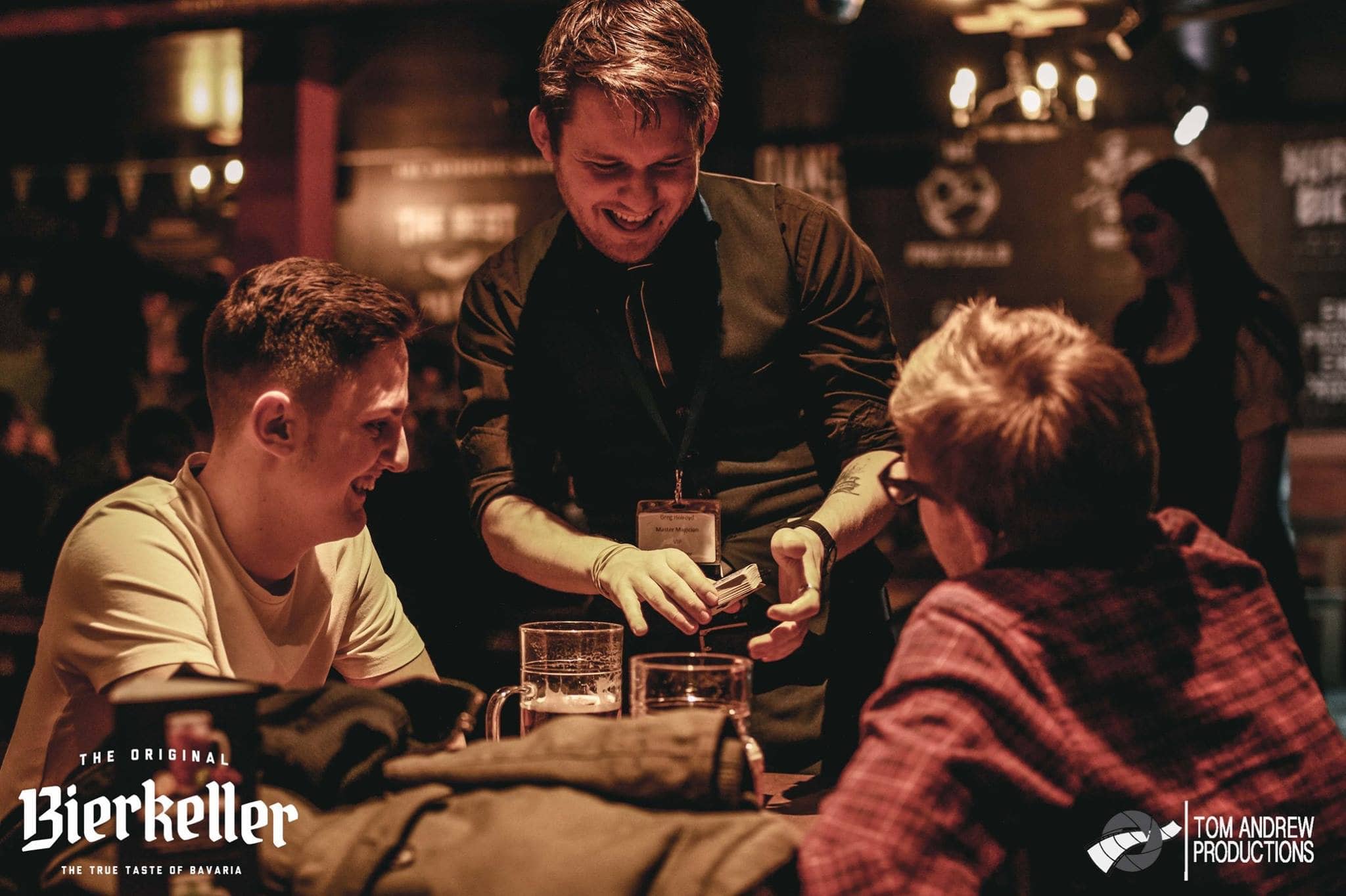 Professional magician performing at a private party in Sheffield 