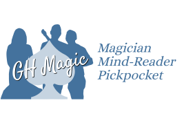 GH Magic Logo for wedding magician